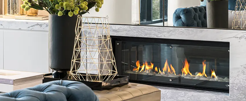 Custom Fireplace Crystals in Dana Point, California
