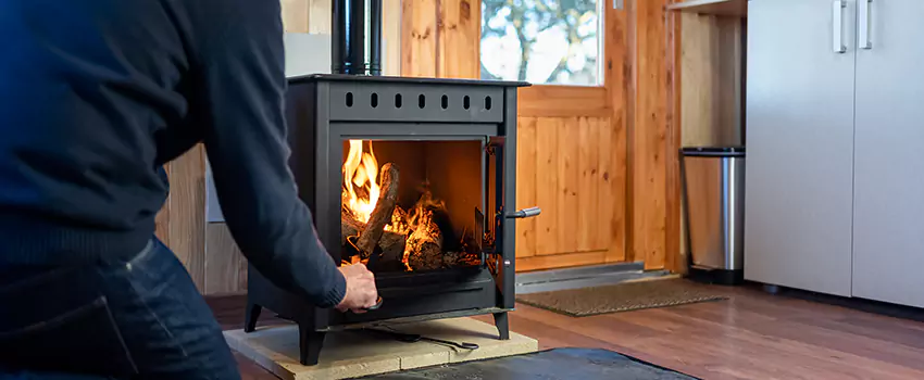 Open Hearth Wood Fireplace Installation in Dana Point, CA