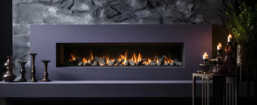 Ember Bed for Ventless Gas Fireplace in Dana Point, CA